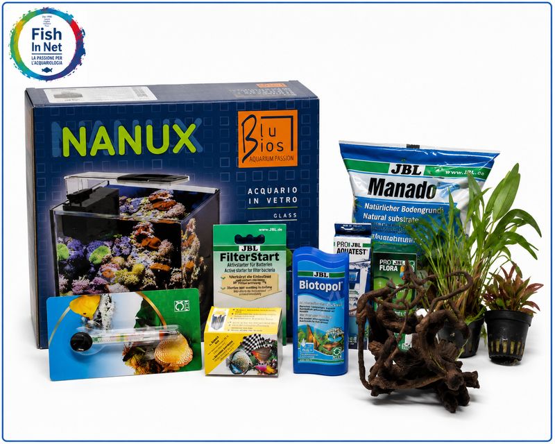 KIT ACQUARIO NANUX + CODICE SCONTO KIT ACQUARIO NANUX + CODICE SCONTO
