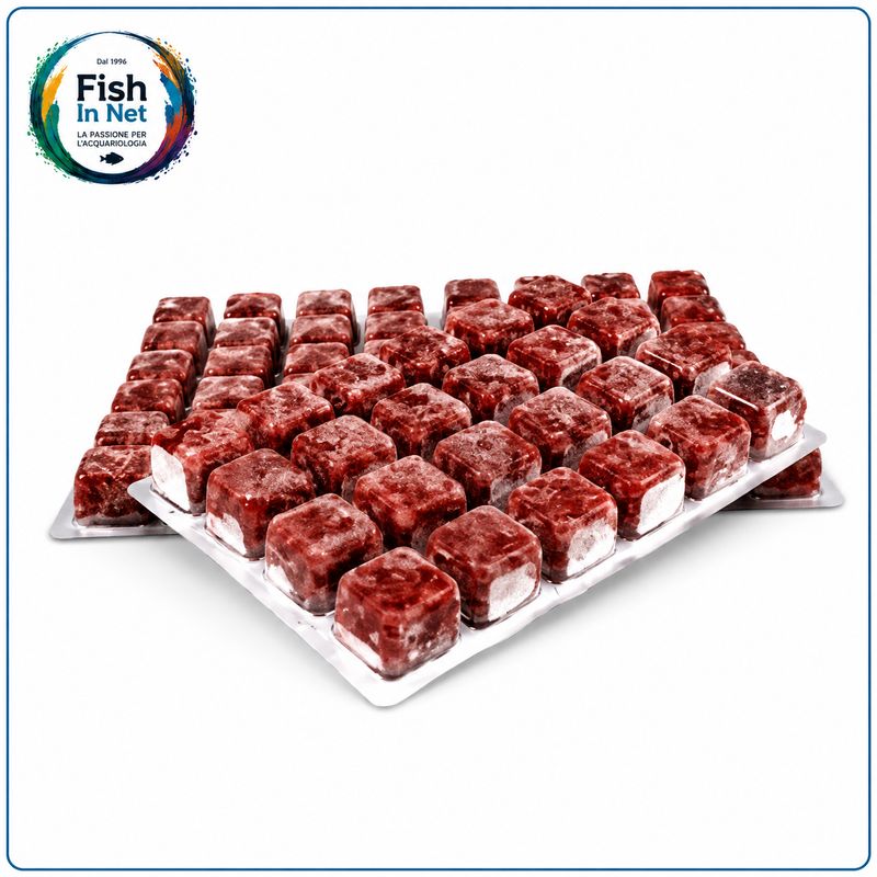 Mangime Congelato Chironomus / Artemia - Confezione da 20 Blister da 100 g