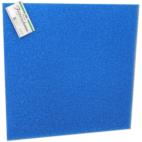 JBL Schiuma filtrante blu - Pori grossi 50x50x5cm JBL Schiuma filtrante blu - Pori grossi 50x50x5cm