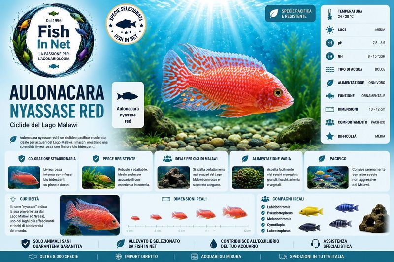 AULONACARA NYASSASE RED SM AULONACARA NYASSASE RED SM