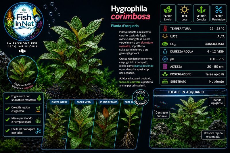 Hygrophila Corimbosa