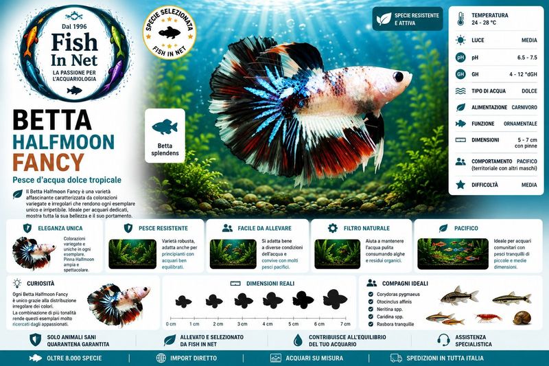 BETTA MASCHIO HALFMOON FANCY