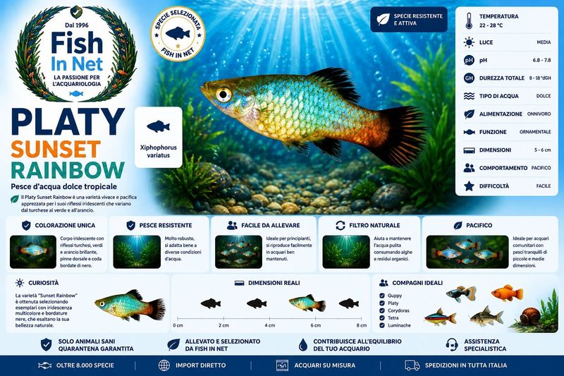 PLATY SUNSET RAINBOW