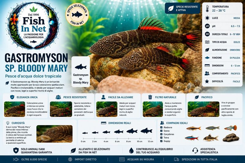 GASTROMYSON SP. BLOODY MARY SM GASTROMYSON SP. BLOODY MARY SM