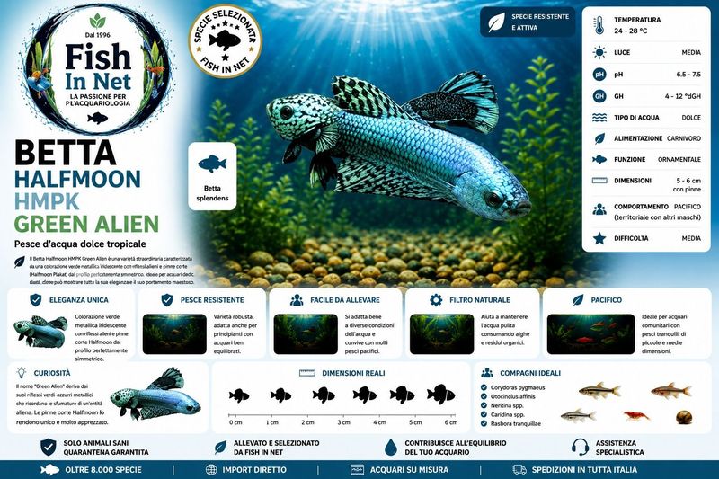 BETTA MASCHIO HMPK  GREEN ALIEN