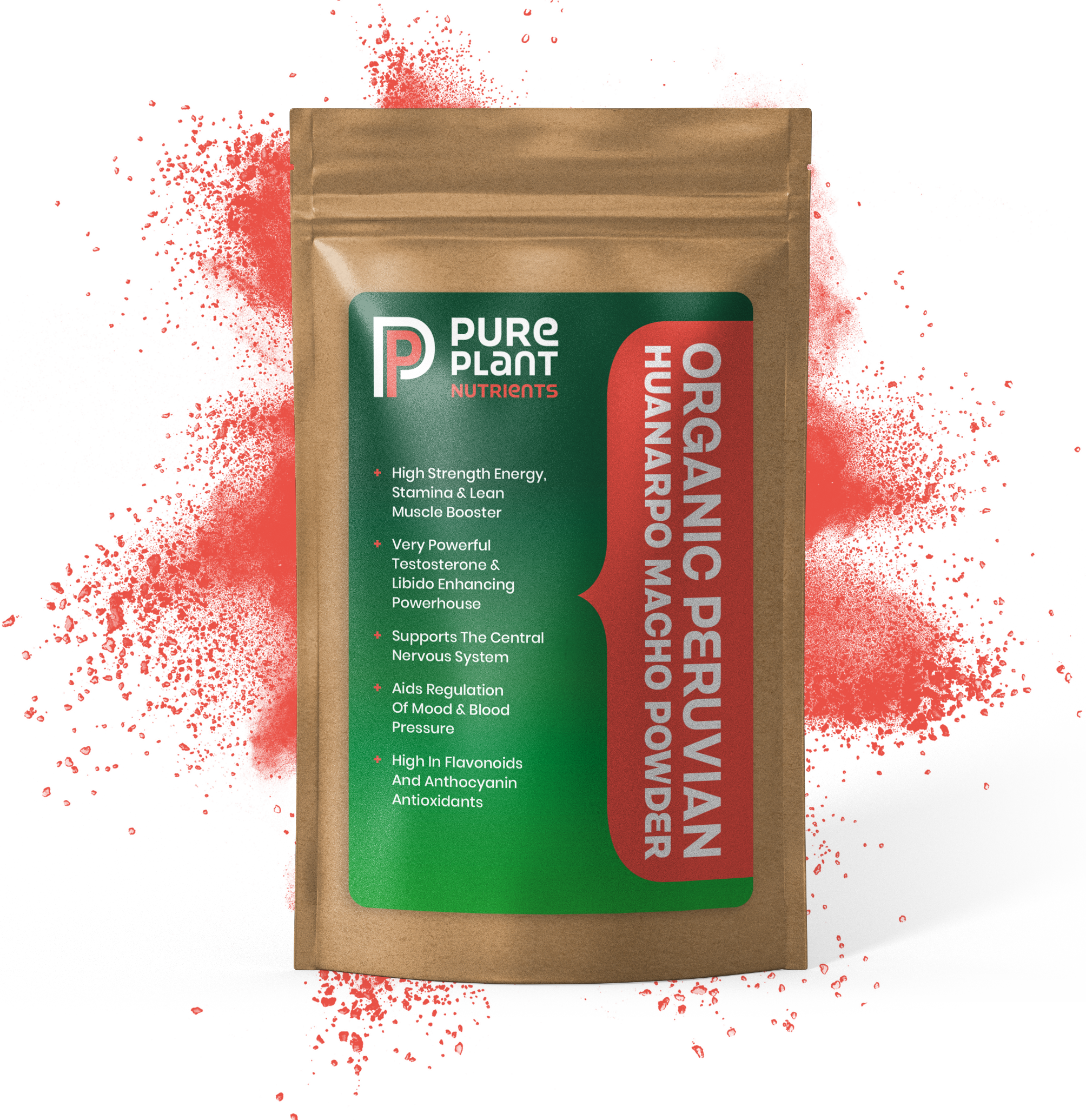 HUANARPO MACHO POWDER, ORGANIC, PERUVIAN - 150g - AKA PERUVIAN VIAGRA