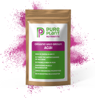 ACAI BERRY POWDER, BRAZILIAN, ORGANIC HIGH GRADE - 250g