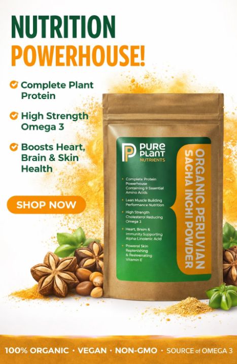 SACHA INCHI POWDER, ORGANIC, PERUVIAN - 150g SACHA INCHI POWDER, ORGANIC, PERUVIAN - 150g