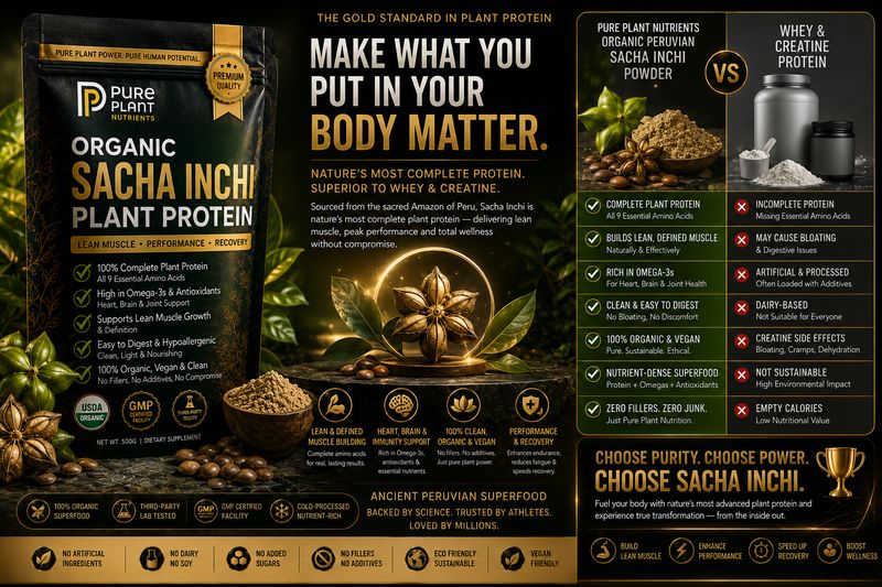 SACHA INCHI POWDER, ORGANIC, PERUVIAN - 150g SACHA INCHI POWDER, ORGANIC, PERUVIAN - 150g