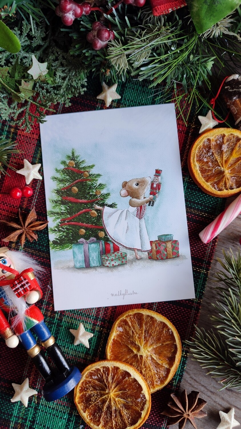 Carte A6 &quot;Casse Noisette&quot;