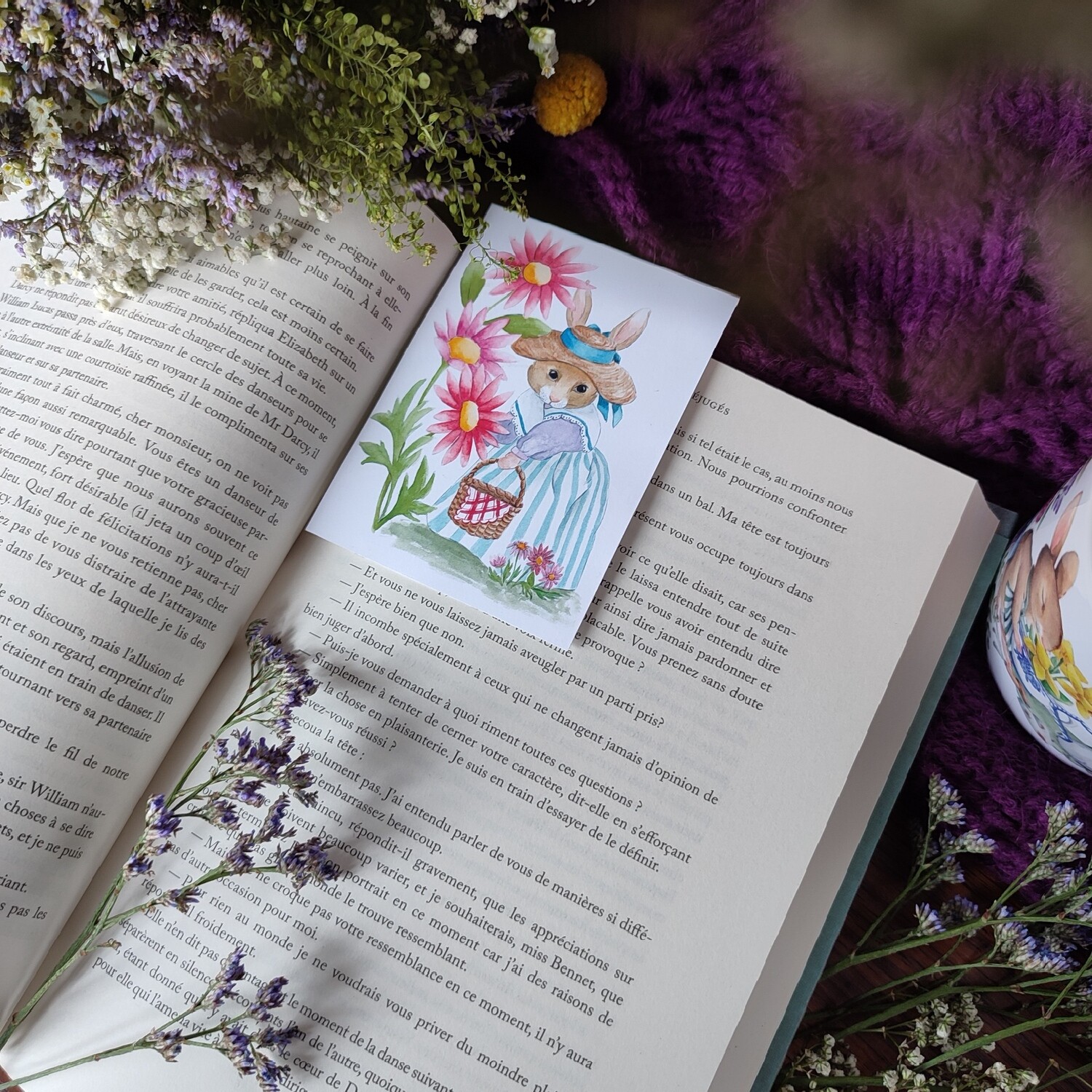 Marque-page &quot;Printemps&quot;