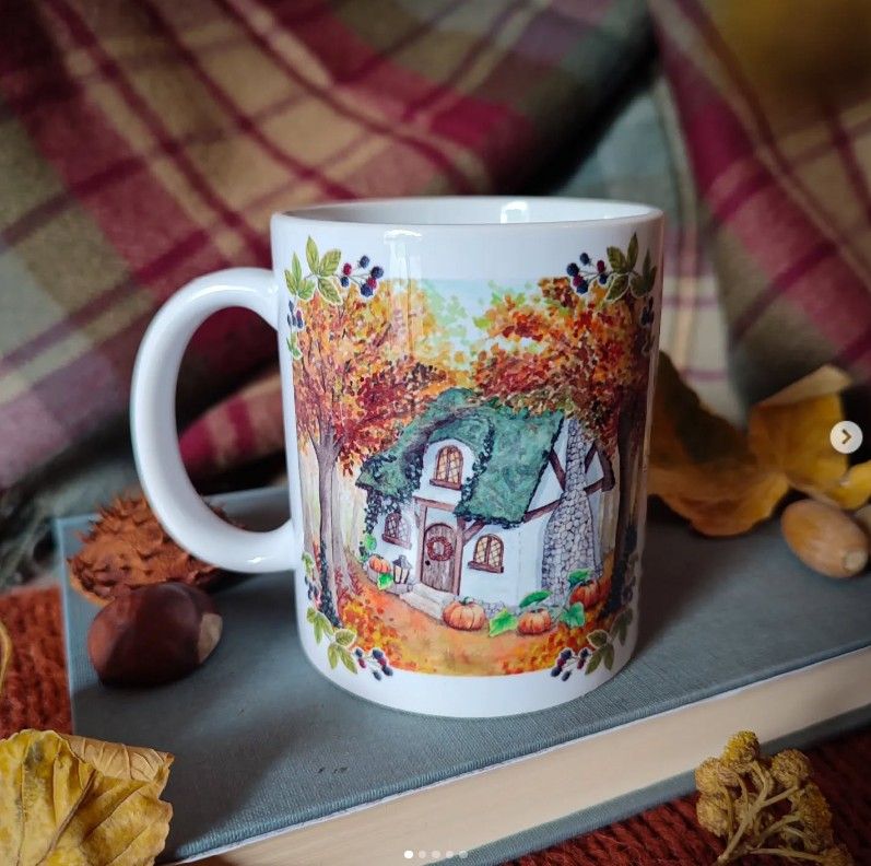 Mug "Cottage d'Automne"