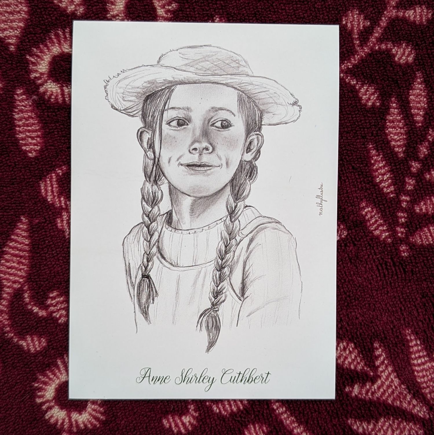 Carte "Anne Shirley Cuthbert"