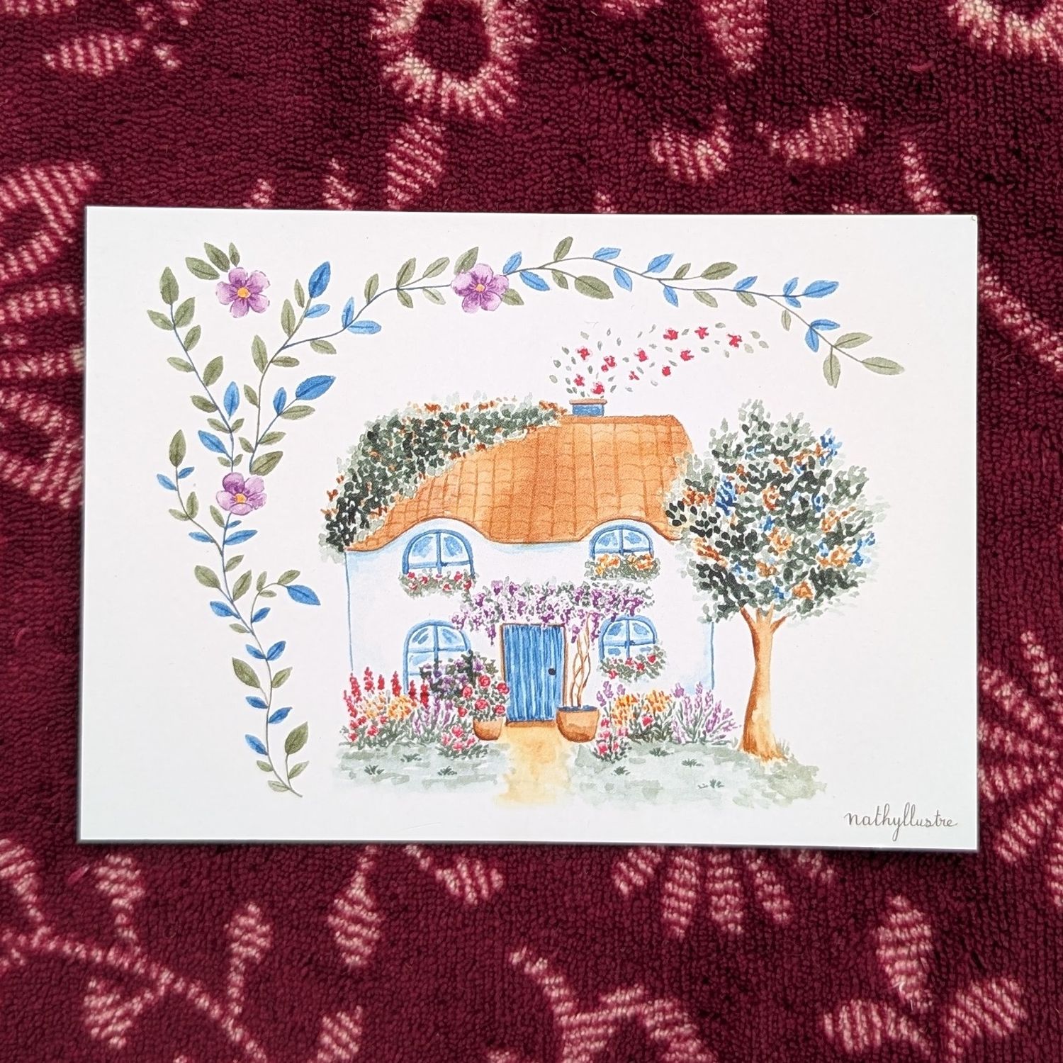 Carte "Cottage de Printemps"