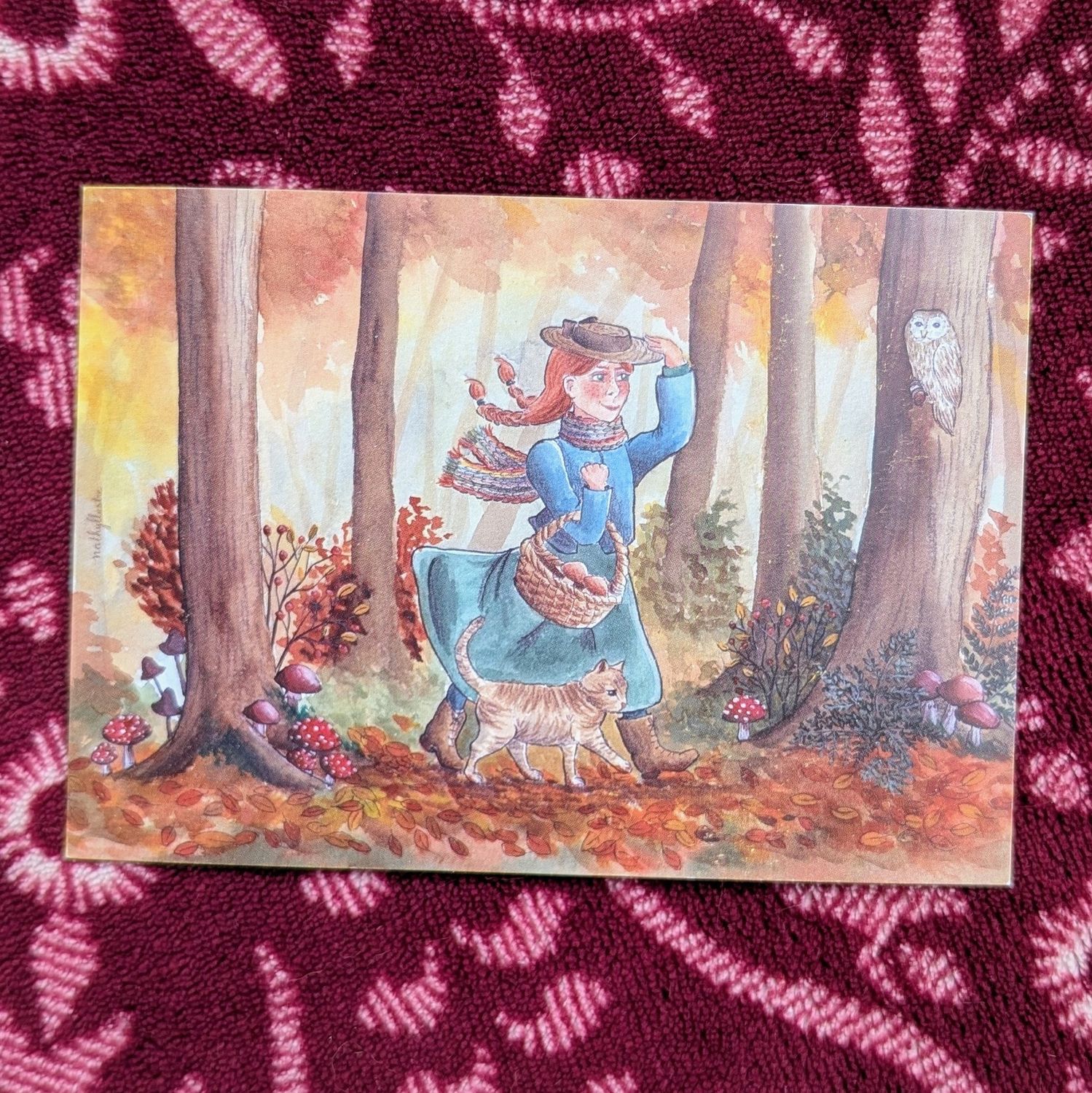 Carte "Balade en forêt"