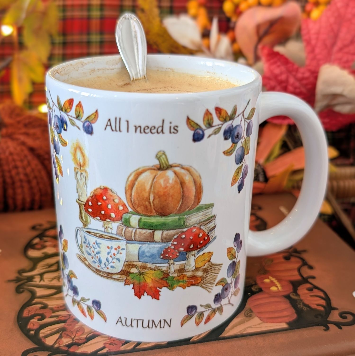 Mug "All I need is Autumn"