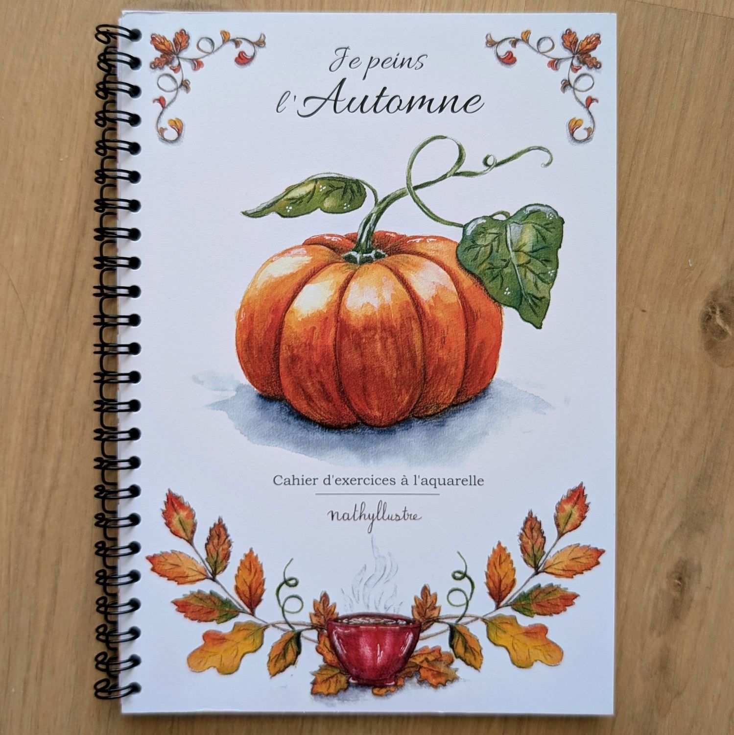 Cahier aquarelle "L'Automne"