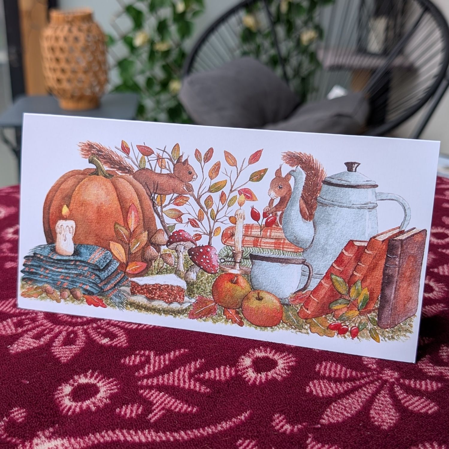Carte déco "L'Automne"