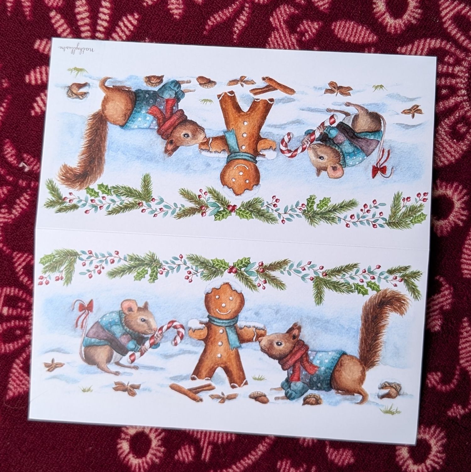 Carte déco "L'Hiver"