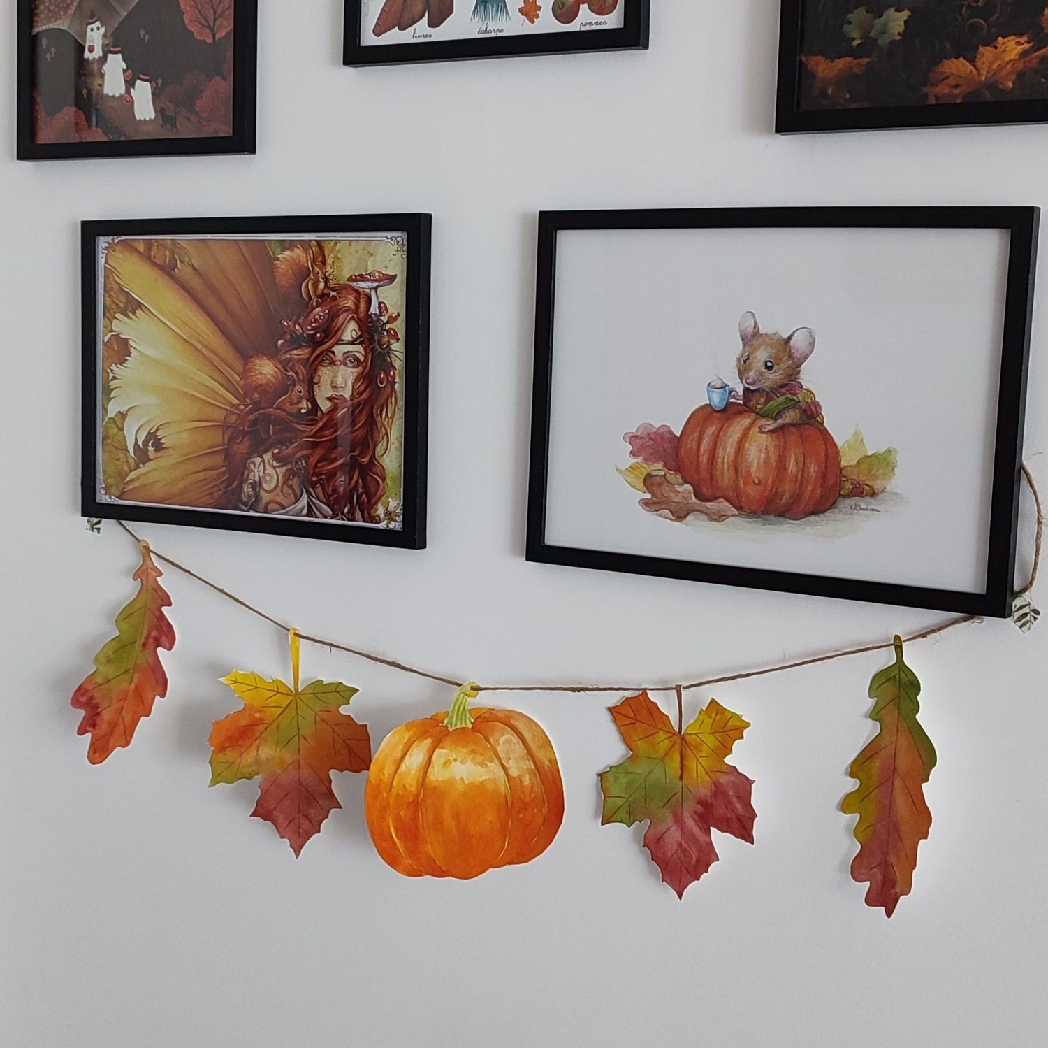 Atelier du samedi 17 octobre, 14h30 : "Guirlande d'Automne"