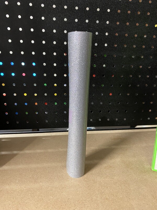 HTV Glitter Silver (1 Metre)