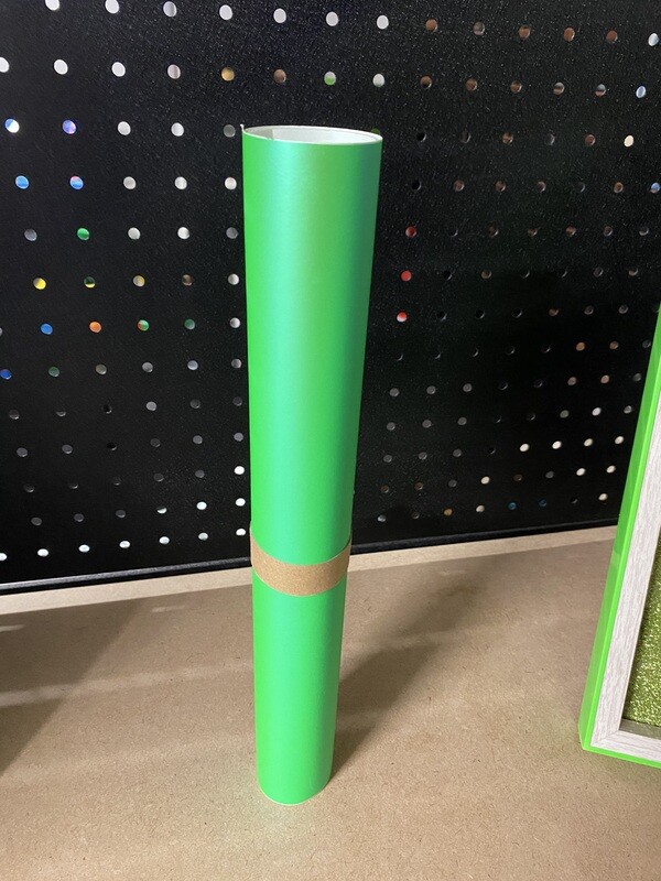 Permanent Fluro Green Pearl (A4 Sheet)