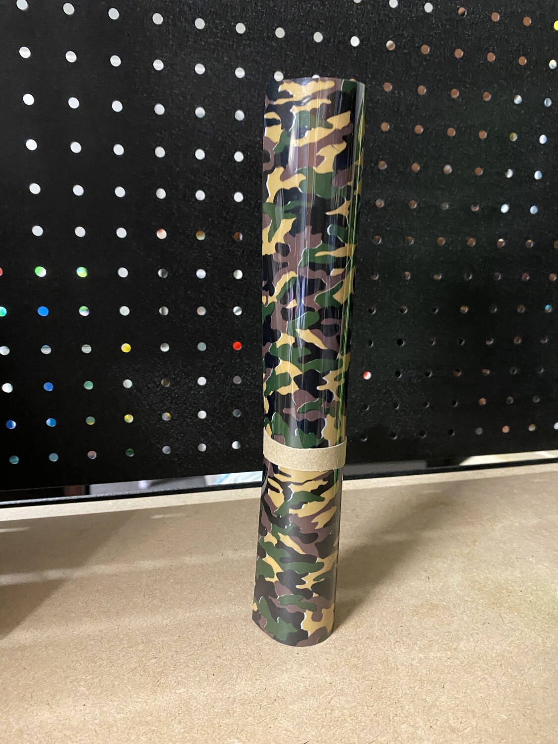 HTV Camouflage Metallic Green (1 Metre)