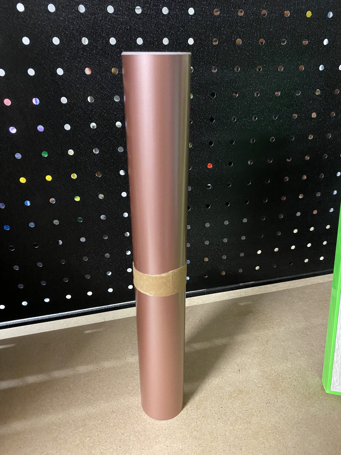 Permanent Satin Chrome Rose Gold (A4 Sheet)