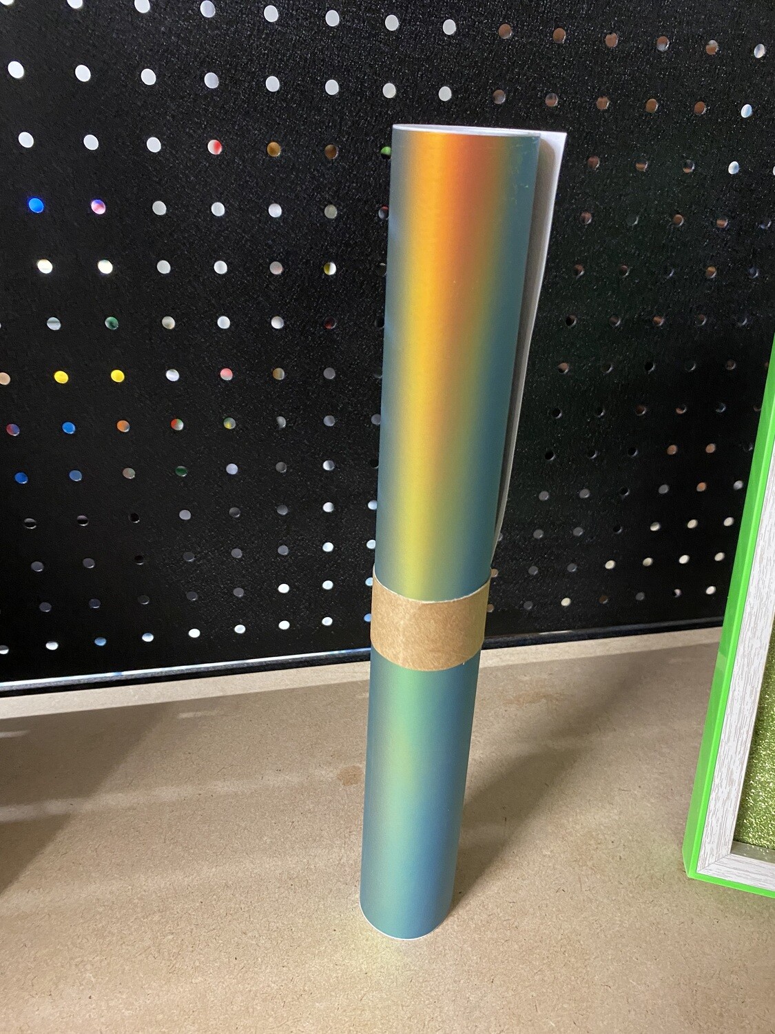 Permanent Orange/yellow/green Pearl Reflective (1 Metre)