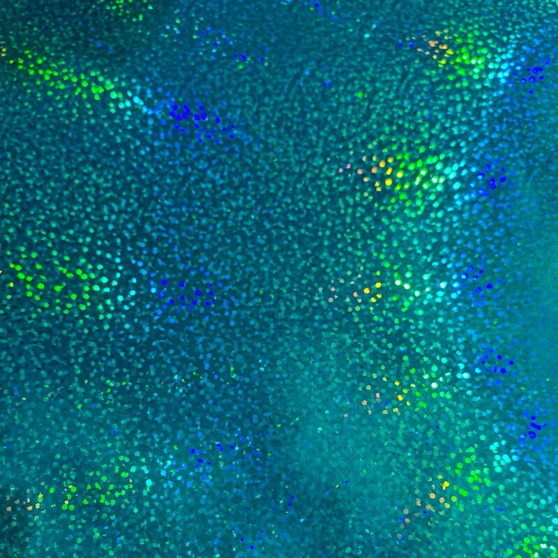 Permanent Sticker - Mint Green Sparkle (30cmx30cm)