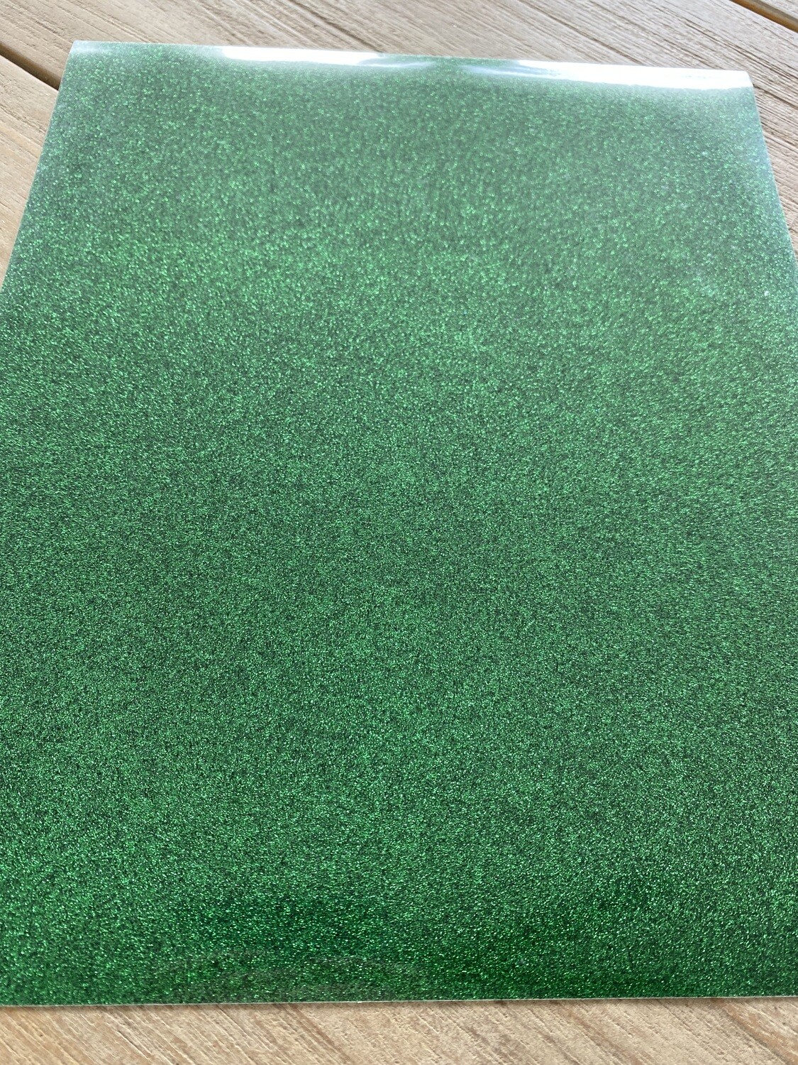 HTV - Green Glitter (25cm x 30cm)