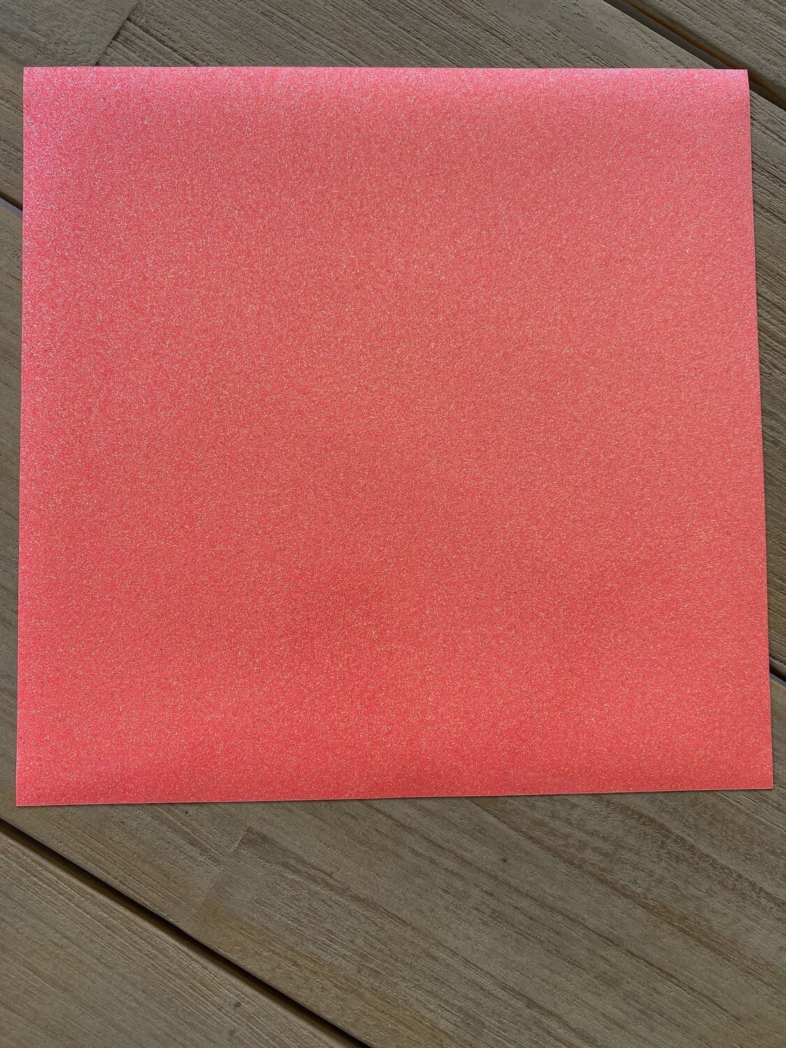 HTV - Fluro Pink Glitter (30cmx30cm)