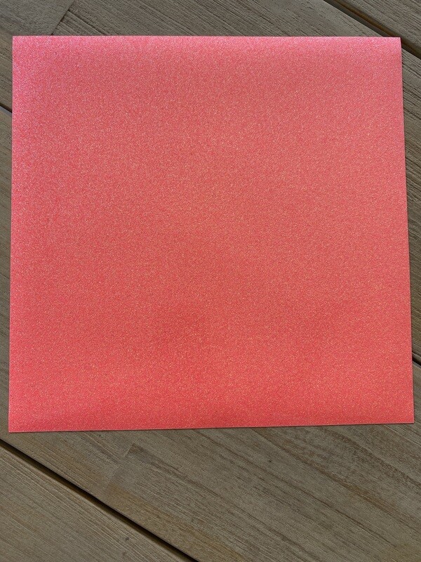 HTV - Fluro Pink Glitter (30cmx30cm)