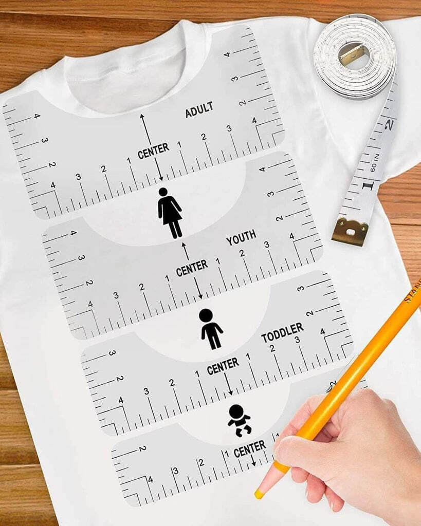 T-Shirt Alignment Rulers