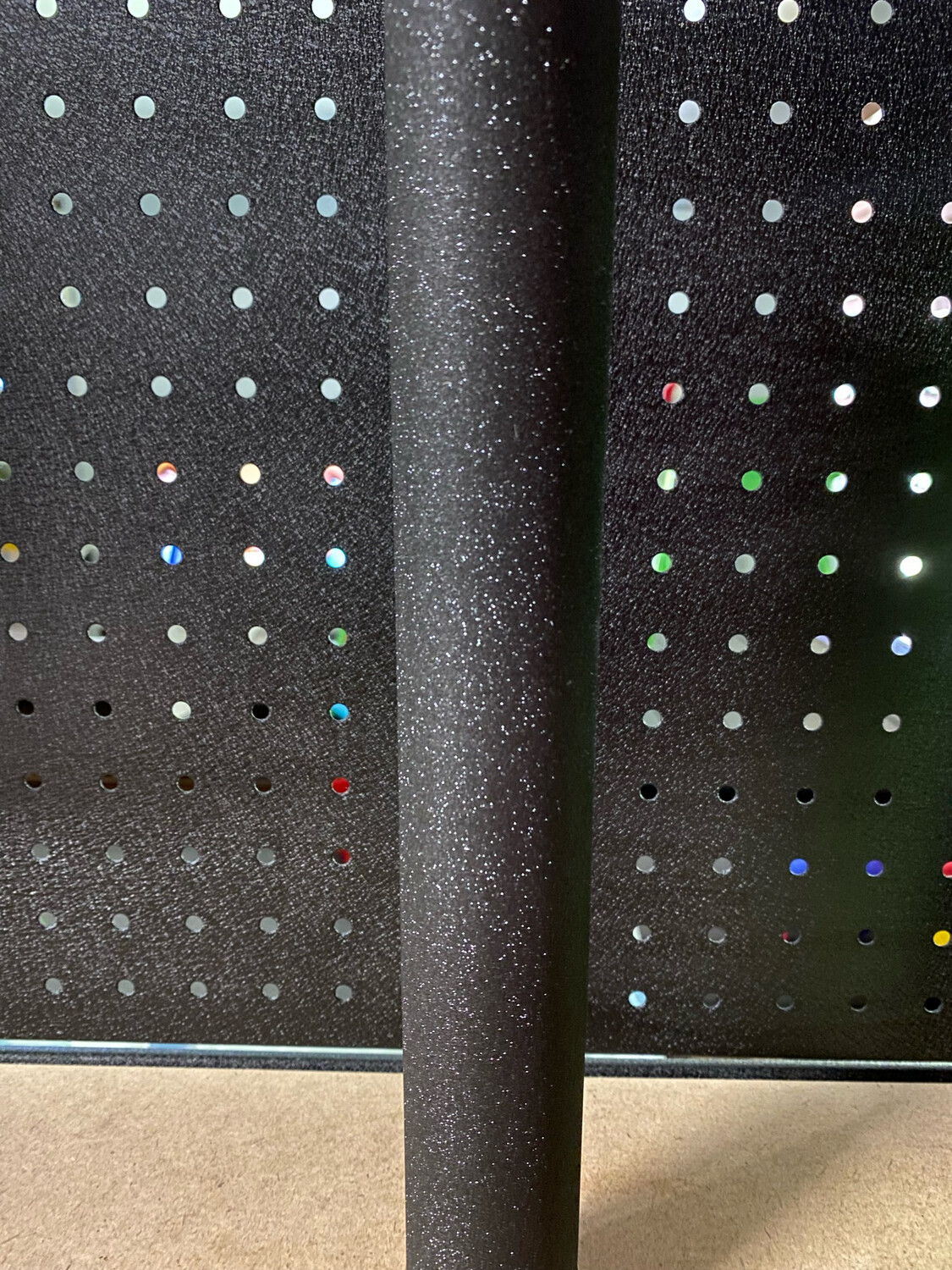 Permanent Black Glitter (A4 Sheet)