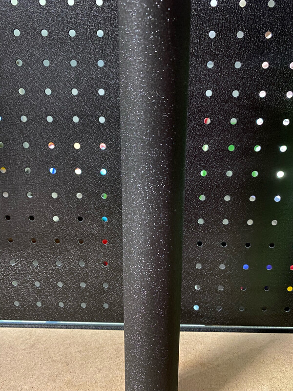 Permanent Black Glitter (A4 Sheet)