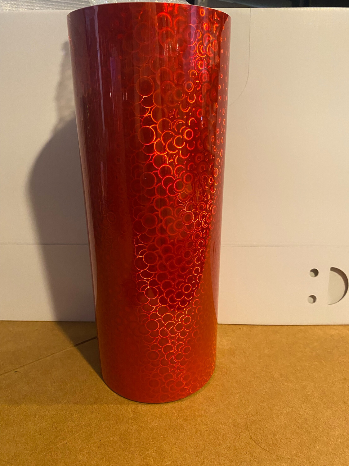 Permanent - Red Bubble Holographic (1 Metre)