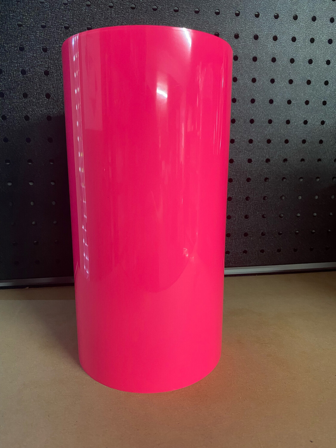 HTV - Puff Glow in the Dark - Cherry Red to Orange (1 Metre)