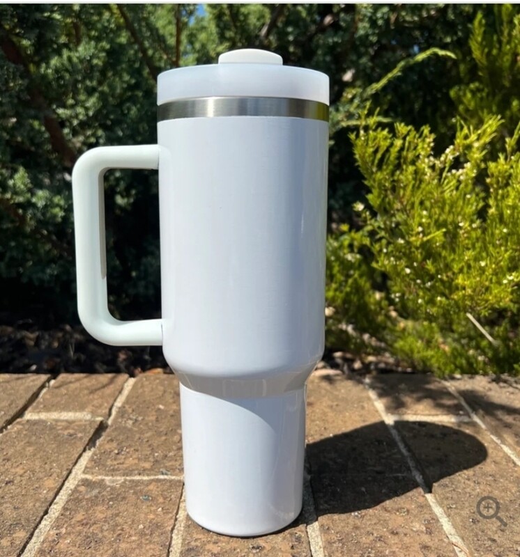 40oz Sublimation Tumbler (White)