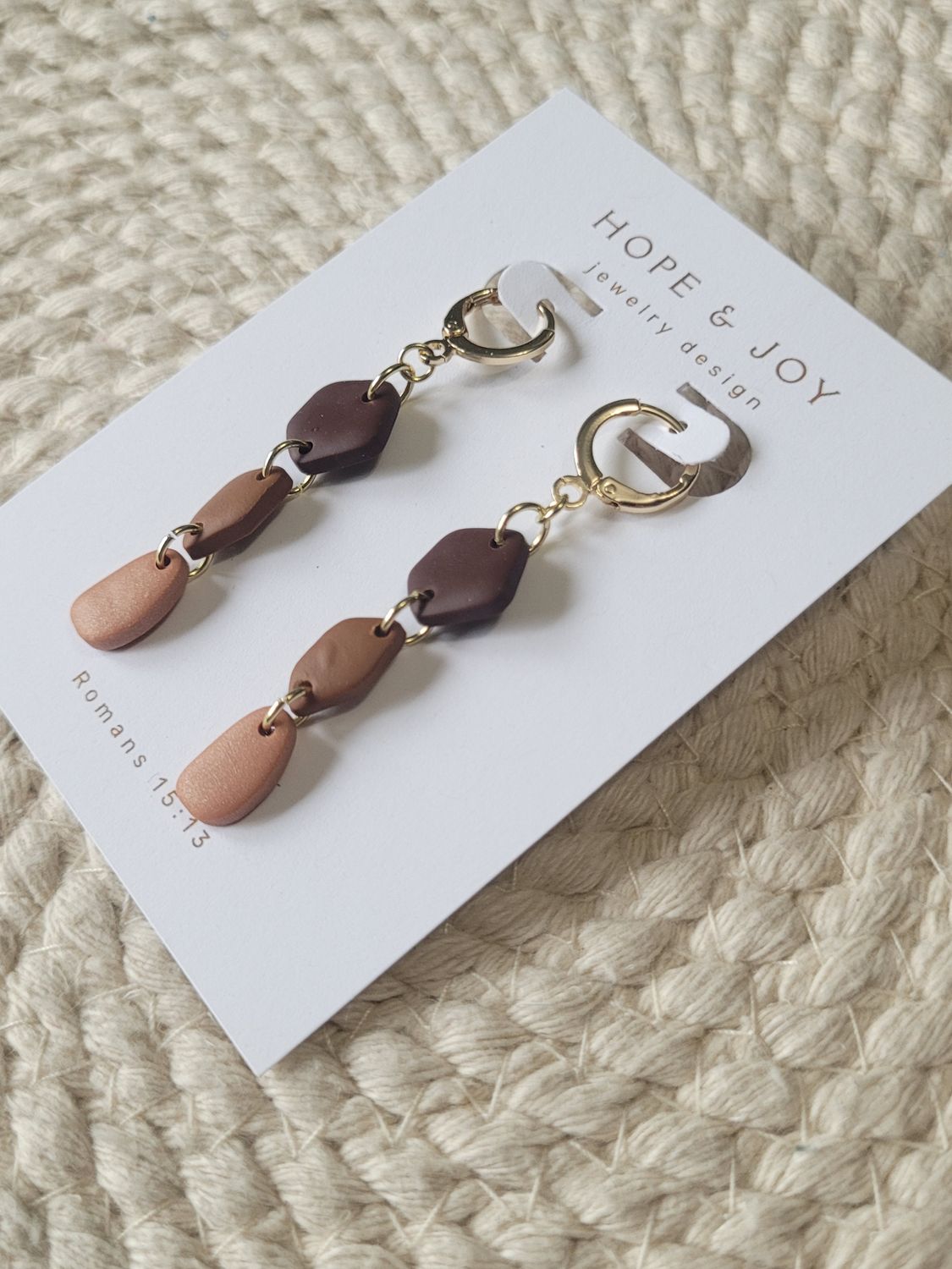 Shades of Brown Dangle