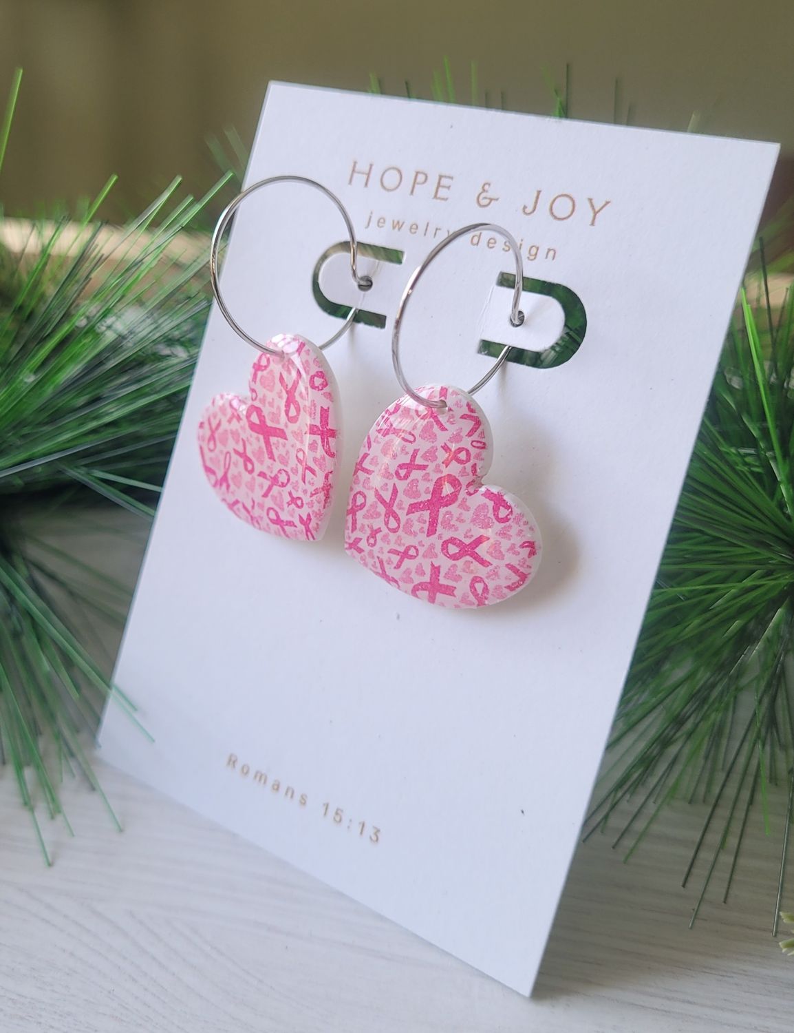 Awareness Hearts - Pink