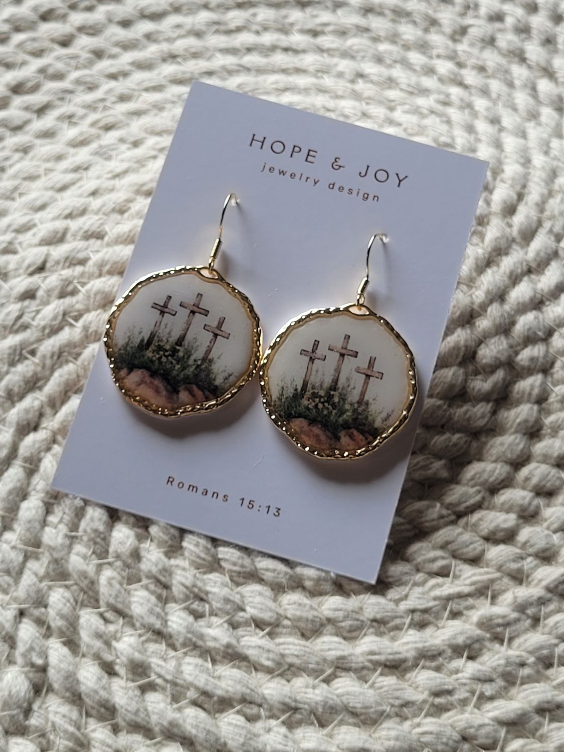 The Old Rugged Cross Earrings