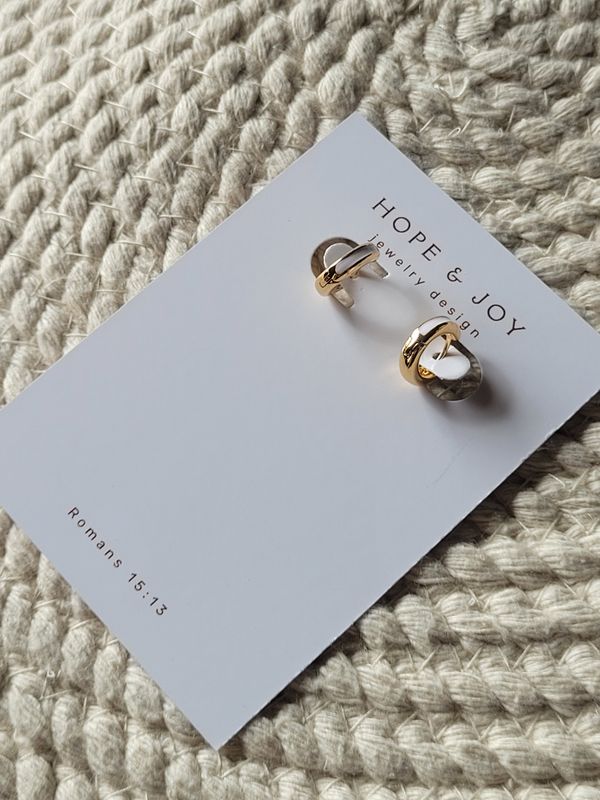 White Enamel Huggies