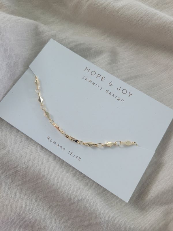 Gold-plated Anklet