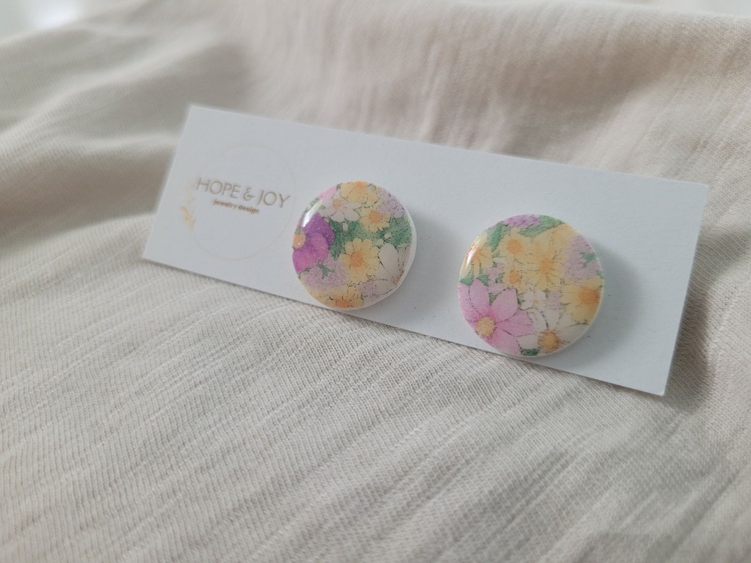 Wildflower Statement Studs