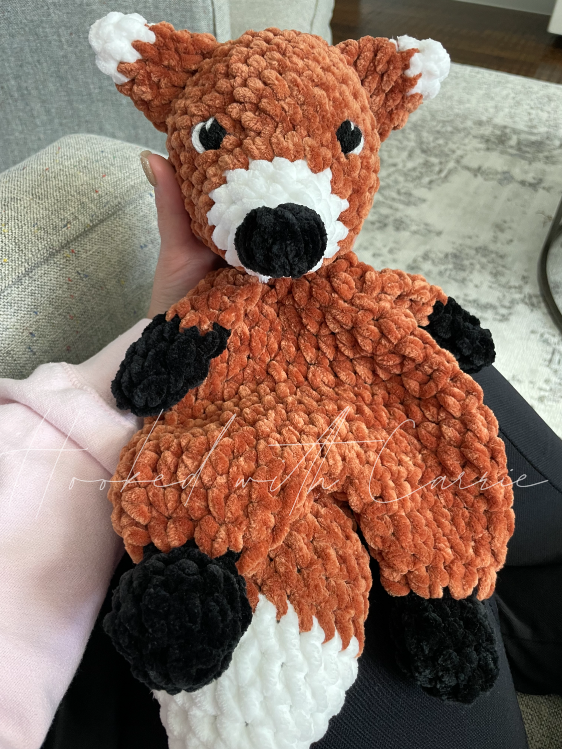 Crochet Fox Lovey