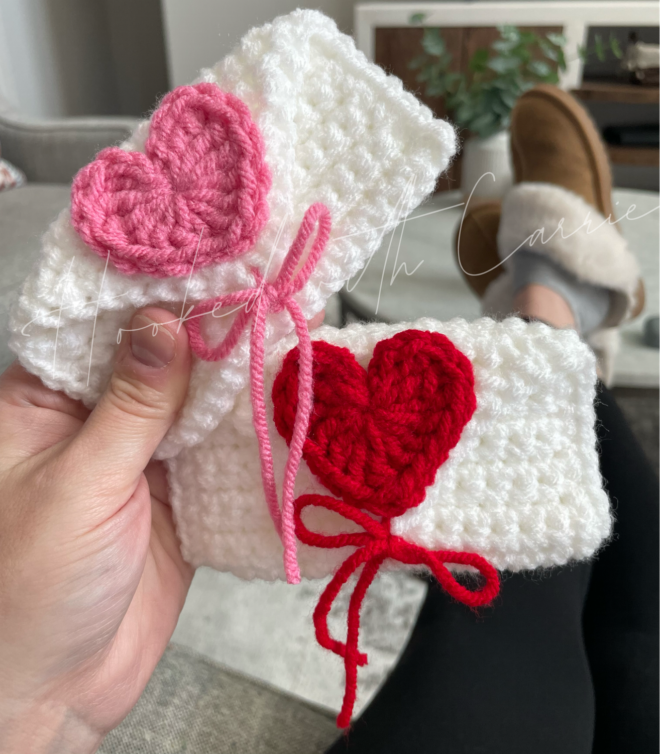 Crochet Love Letter Gift Card Holder