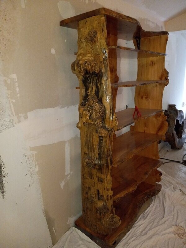 Maple Burl Shelf #1