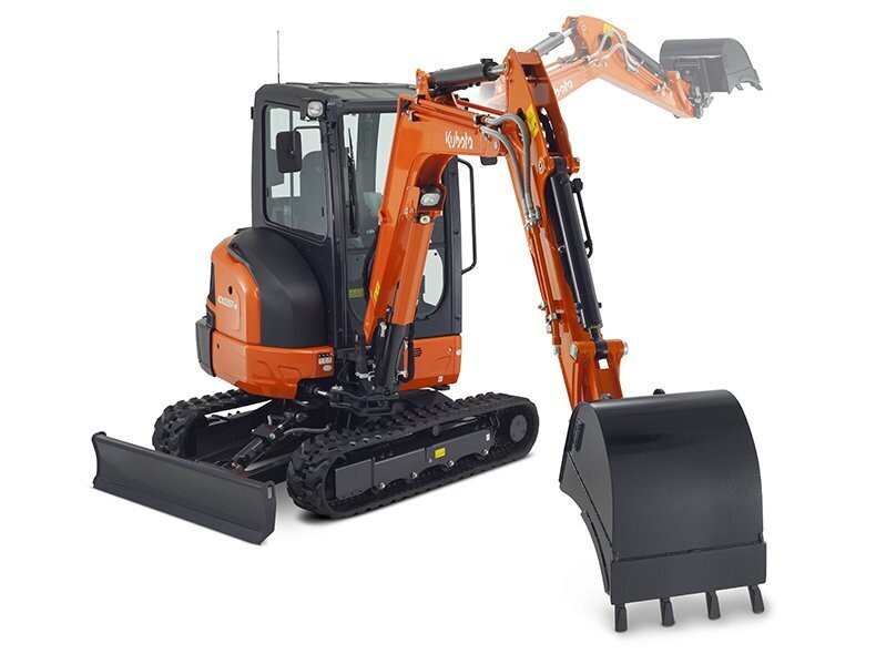 Mini pelle : KX037-4 (en remplacement de la KX101-3a4)