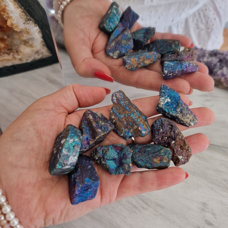 La Chalcopyrite (pyrite de paon)